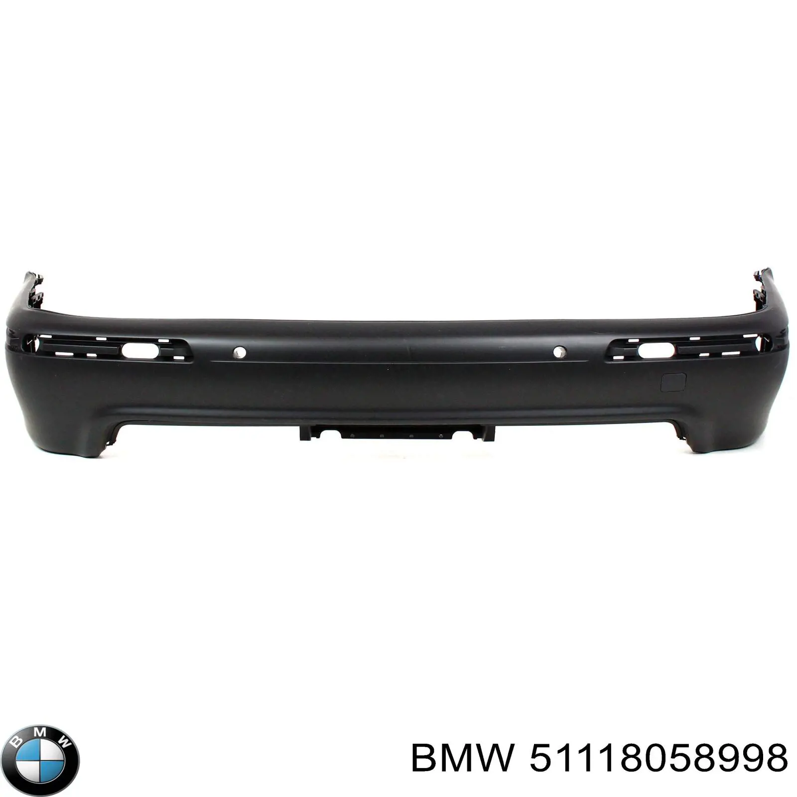 51118058998 BMW Бампер передній в зборі