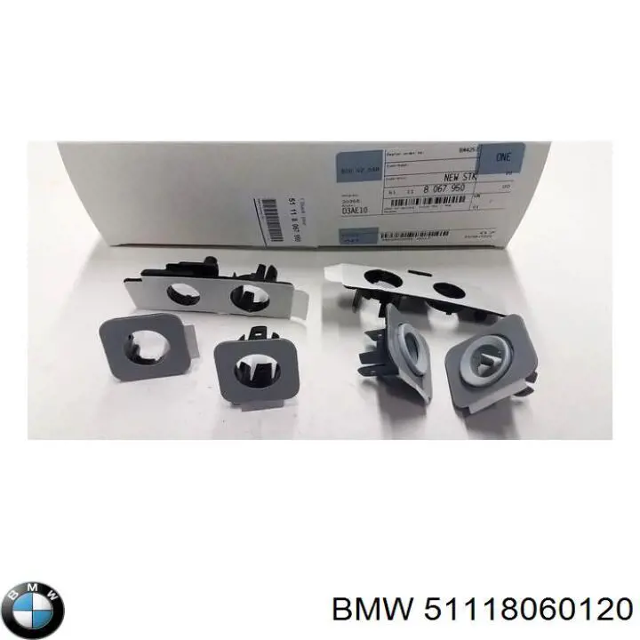 Купити 51118054175 BMW Кронштейн датчика парктроніка, передній бічний