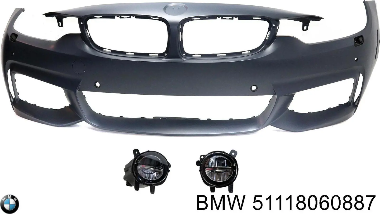 Бампер на авто BMW 51118060887 ціна, від 190.04 USD