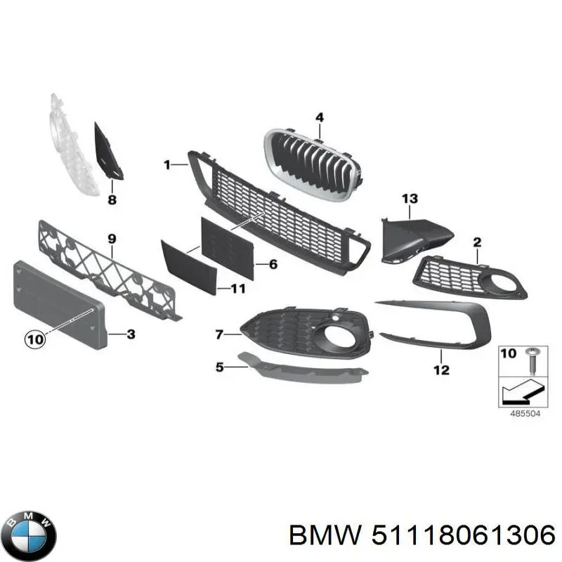 51118061306 BMW 