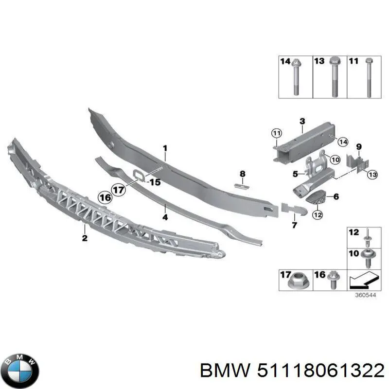 51118061322 BMW 
