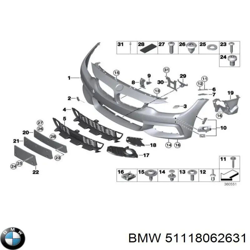  51118062631 BMW