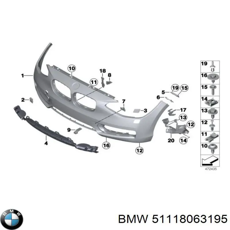 51118063195 BMW 