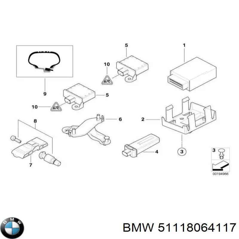 Бампер на авто BMW 51118064117 ціна, від 296.28 USD