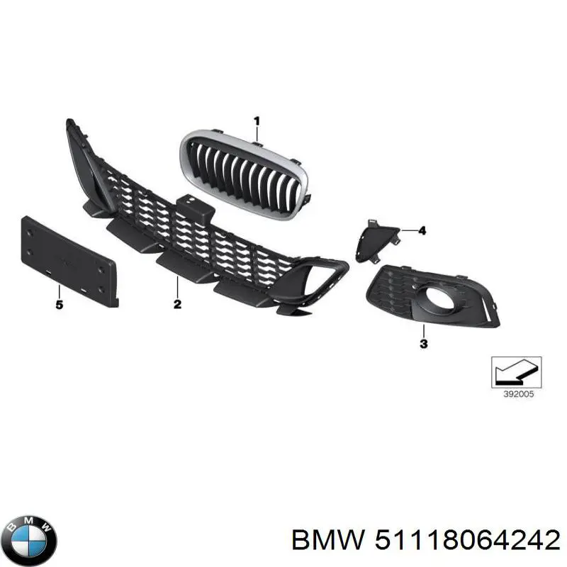51118064242 BMW 