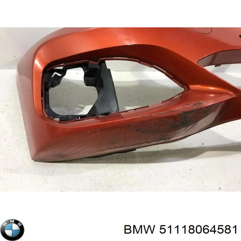 51118064581 BMW Бампер передній в зборі