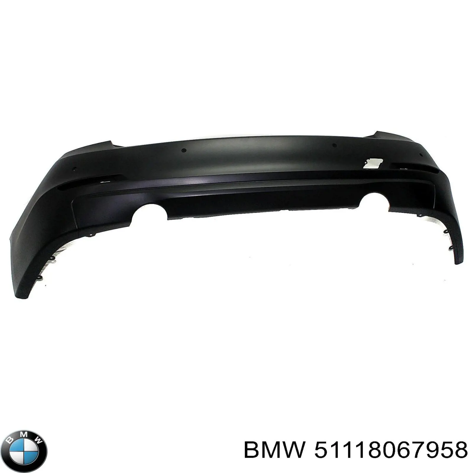 51118067958 BMW Бампер передній в зборі