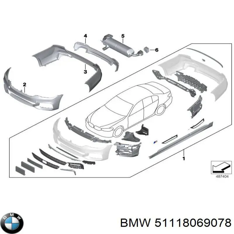 BMW 51118069078 ціна, від 17.96 USD