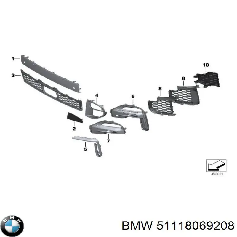  51118069208 BMW