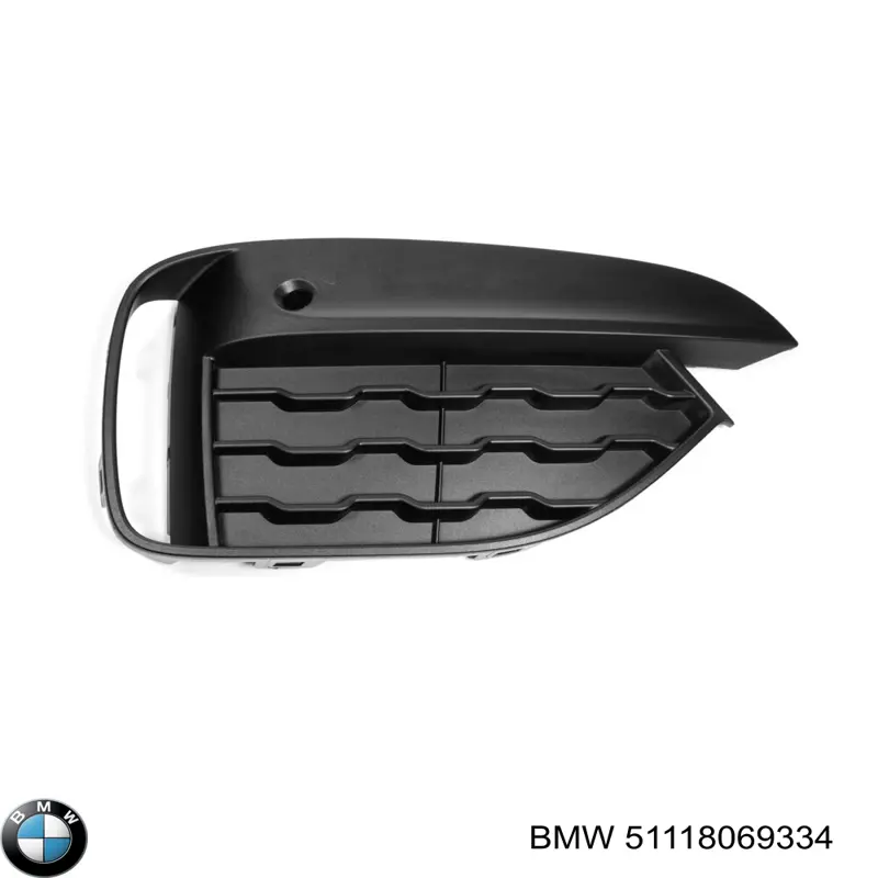 Решітка радіатора права BMW 51118069334 ціна, від 65.37 USD
