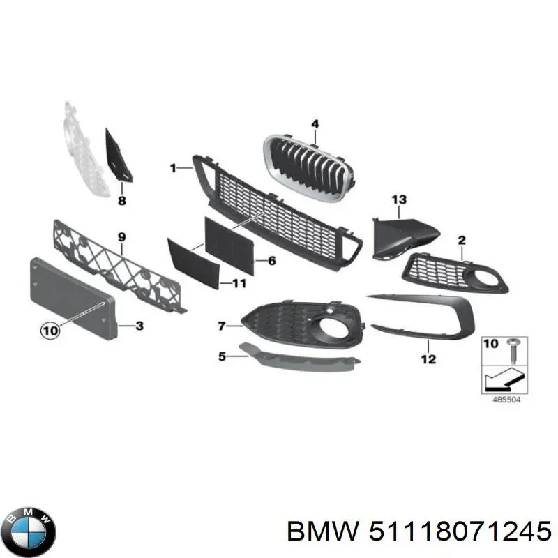  51118071245 BMW