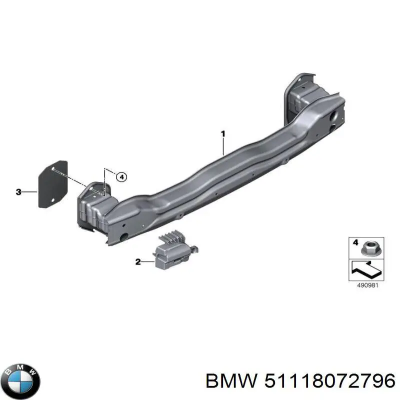  51118072796 BMW