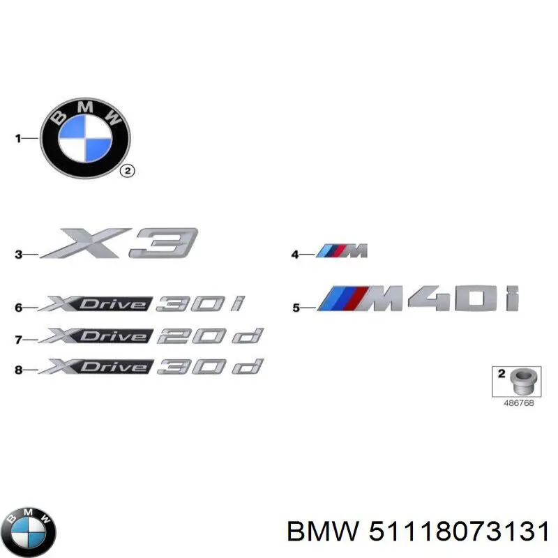  51118073131 BMW