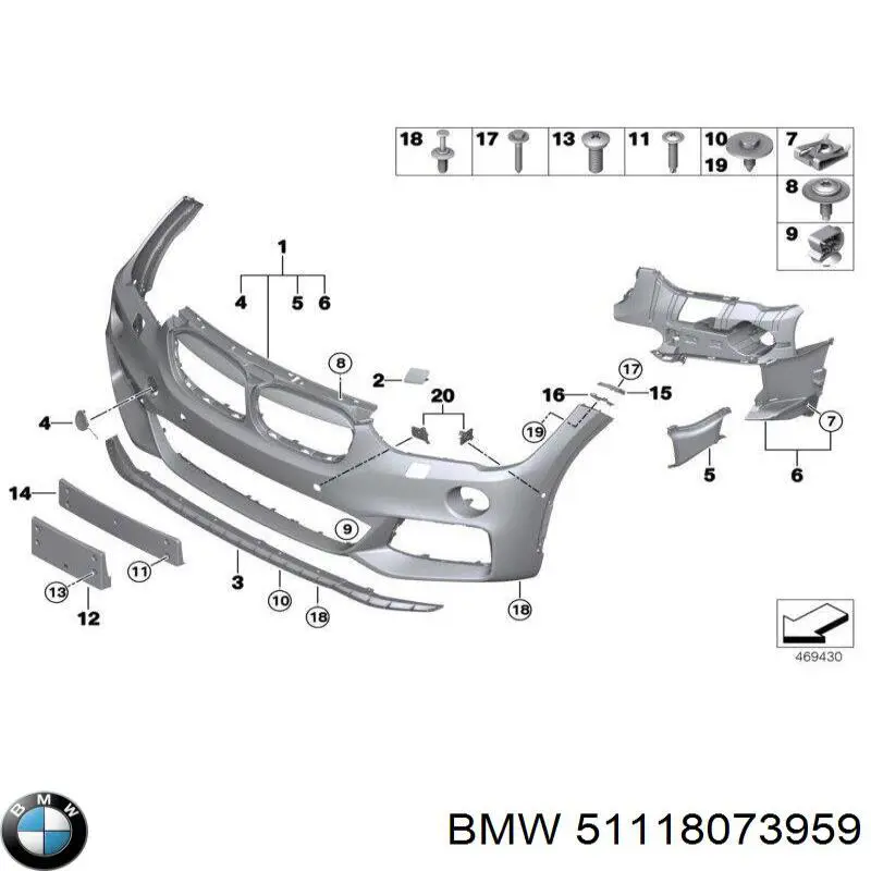 51118073959 BMW 