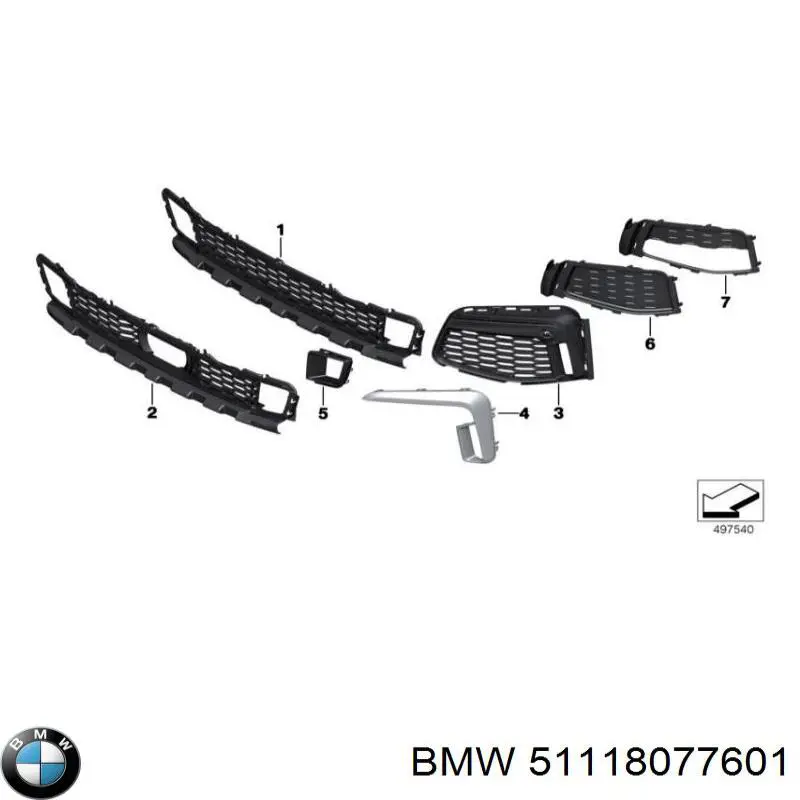 51118077601 BMW 