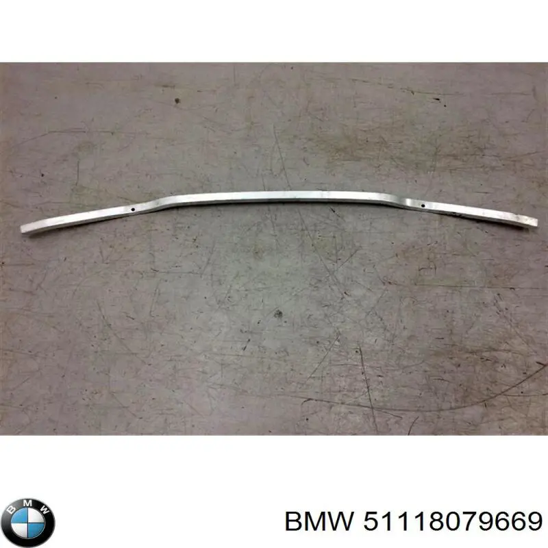 8079669 BMW Балка бампера переднього