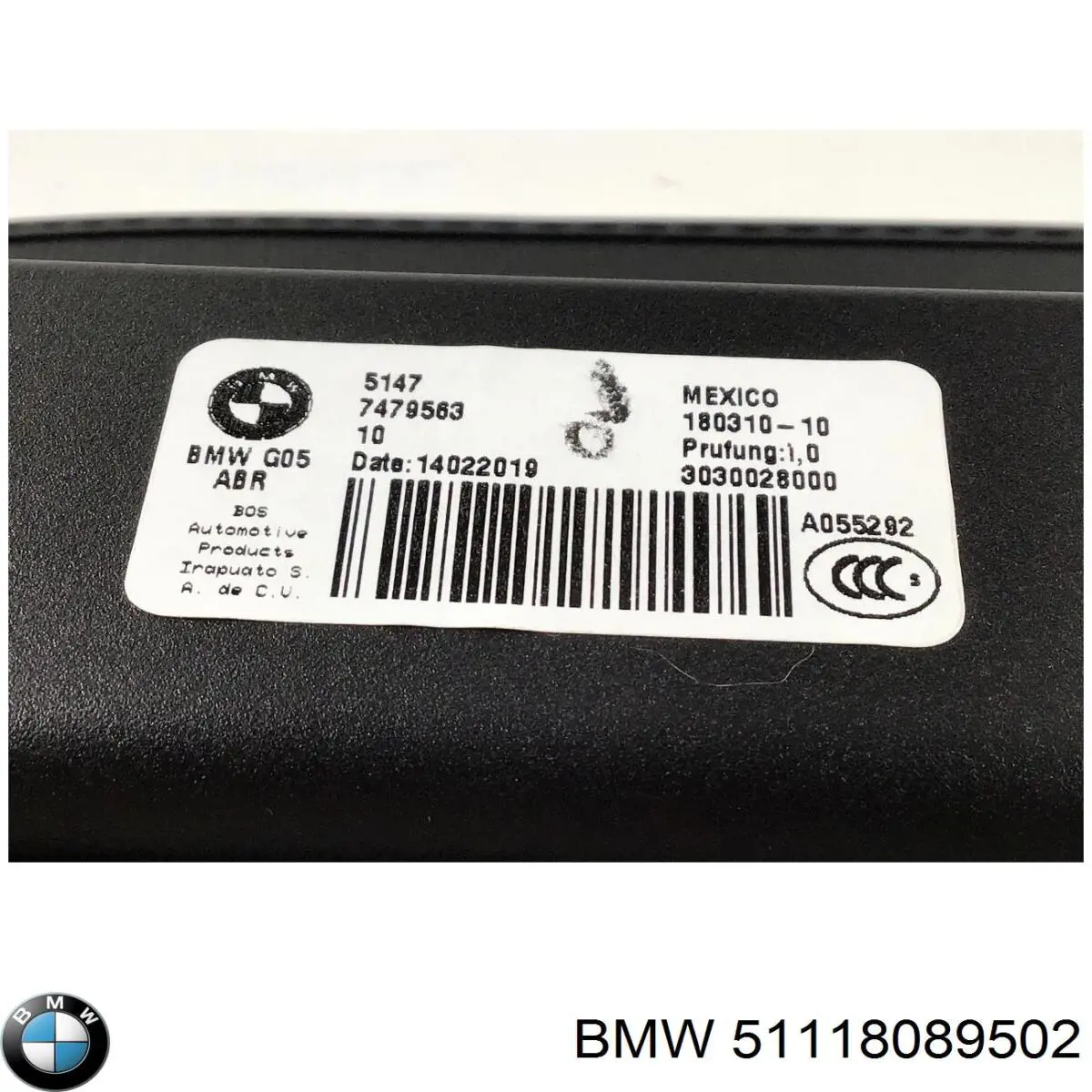  51118089502 BMW