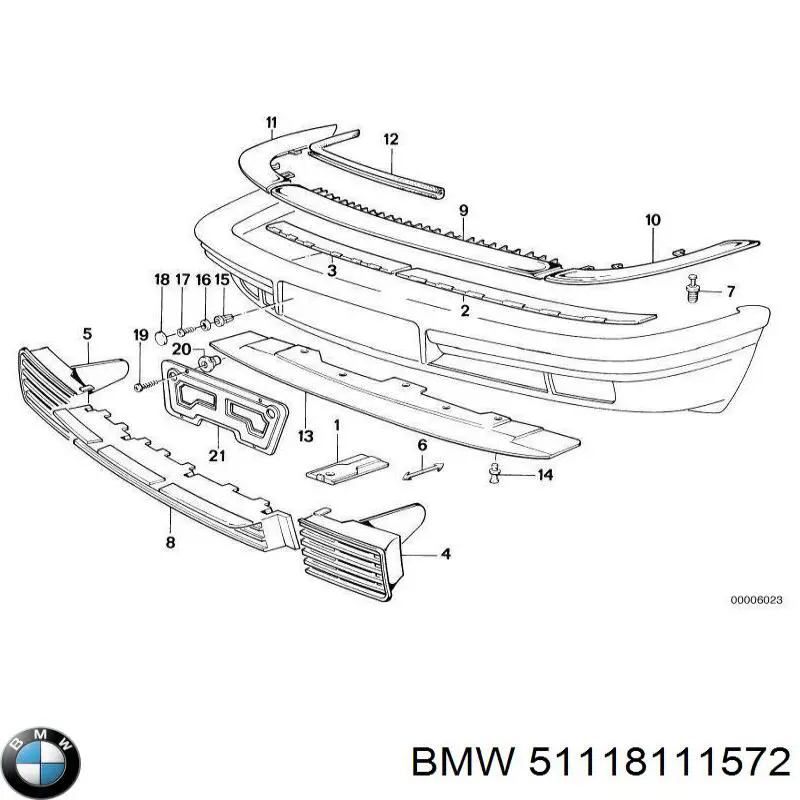  BMW 51118111572 ціна, від 59.81 USD