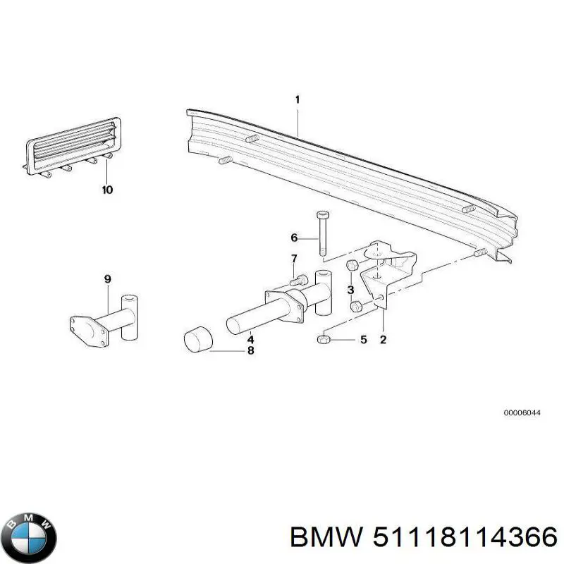 Купити 51118114366 BMW 