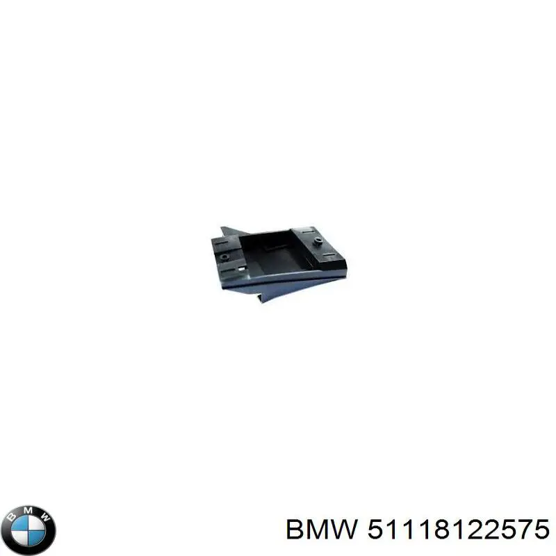 51118122575 BMW Направляюча переднього бампера, ліва