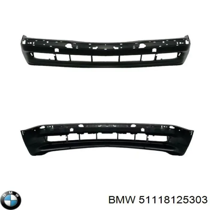 Бампер на авто BMW 51118173098 ціна, від 69.89 USD