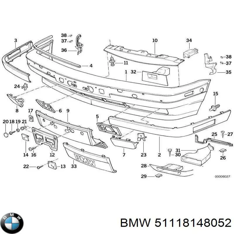  BMW 51118148052 ціна, від 4.56 USD