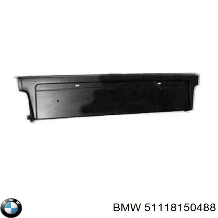 51118150488 BMW панель кріплення номерного знака, переднього
