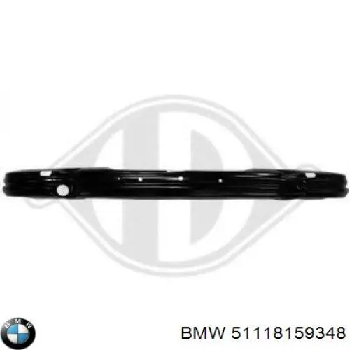 Швелер переднього бампера на BMW 5 (E39)