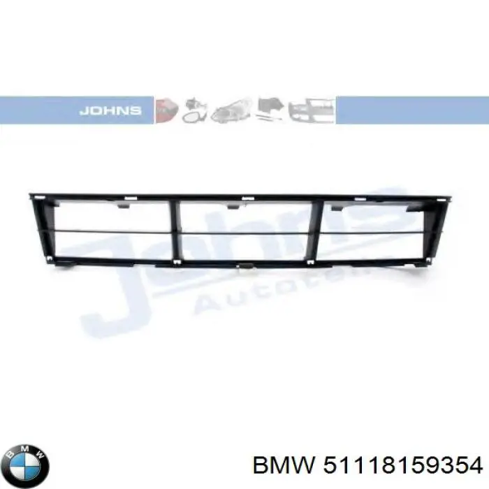 51118159354 BMW Решітка переднього бампера, центральна