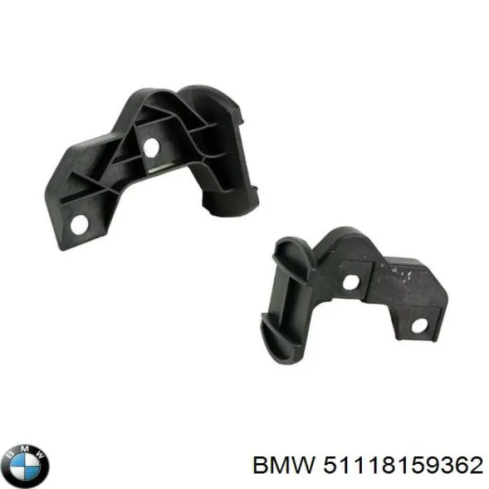 Праве кріплення переднього бампера на BMW 5 (E39)