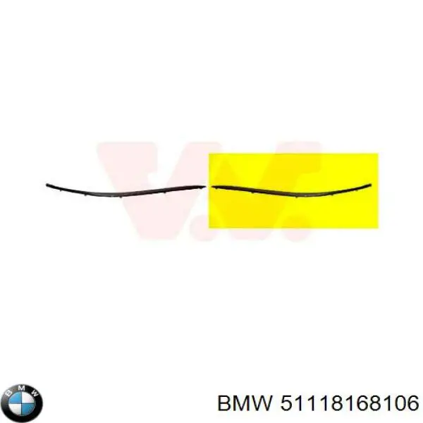 Молдинг переднього бампера, правий Tempest 0140092922 ціна, від 11.41 USD