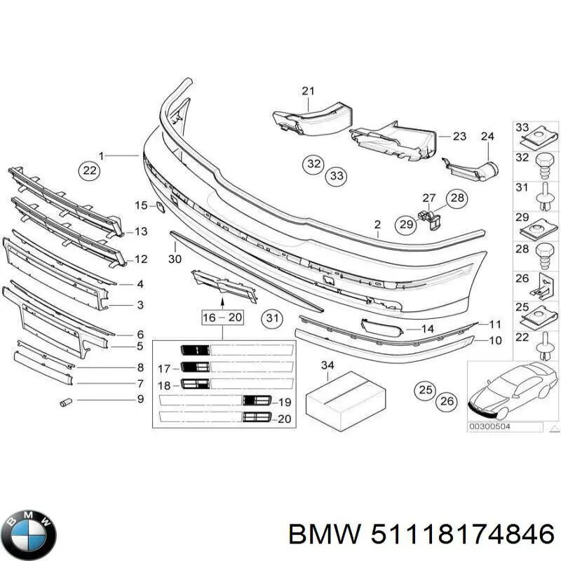51118174846 BMW 