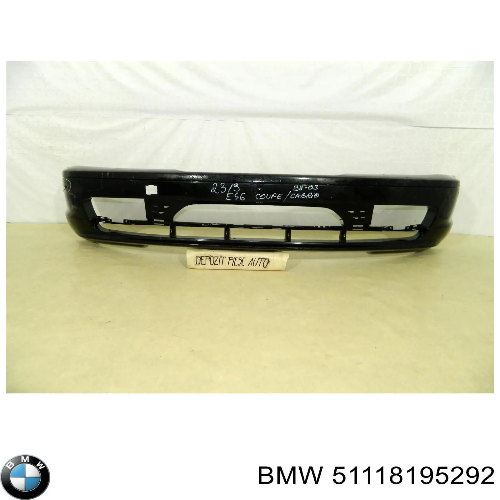 Передній бампер 51118195292 BMW
