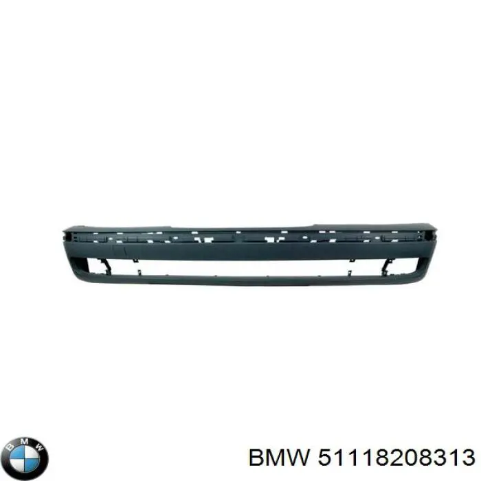 Бампер передній в зборі на BMW 5  E39