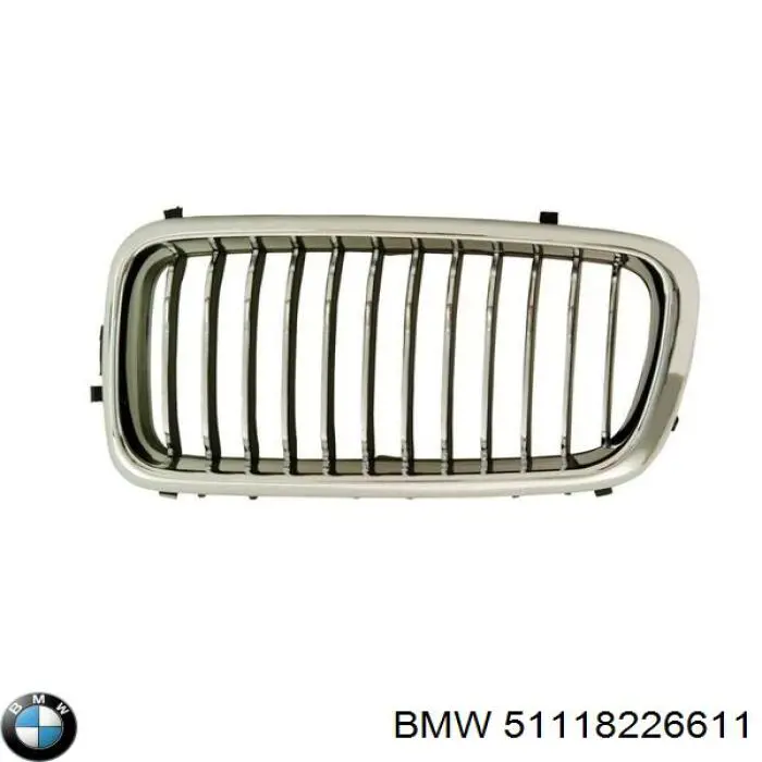 Купити 51118226611 BMW Решітка переднього бампера, ліва