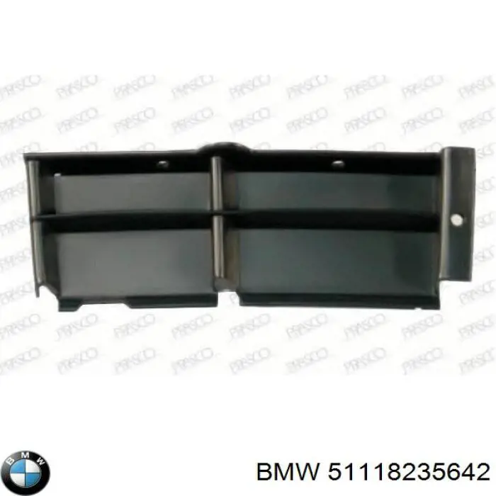 Купити 51118235642 BMW Решітка переднього бампера, права