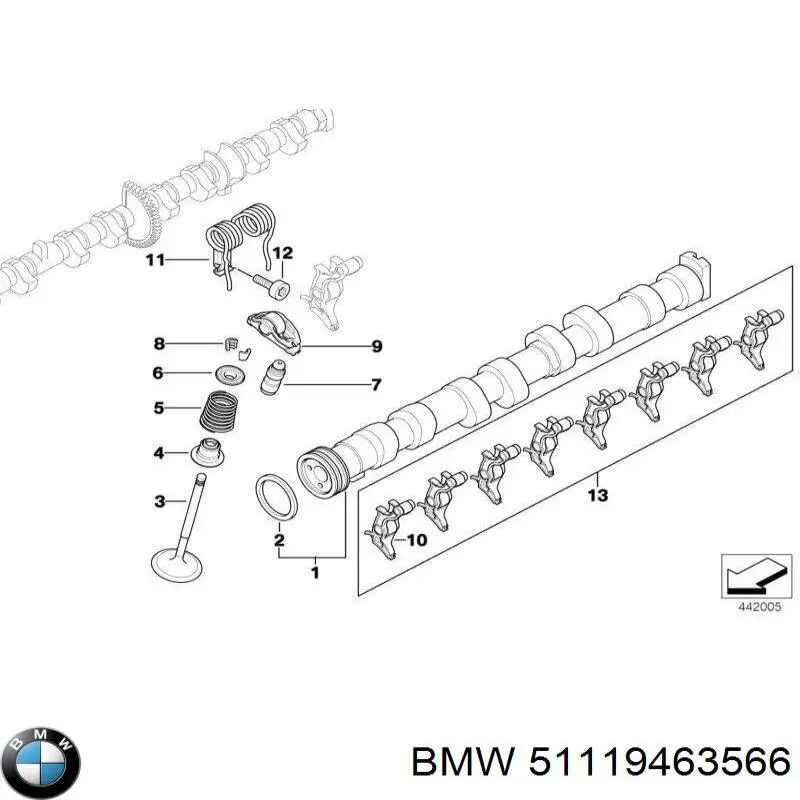  51119463566 BMW
