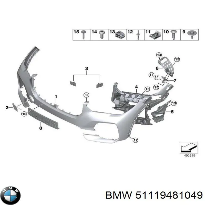  BMW 51119481049 ціна, від 50.53 USD