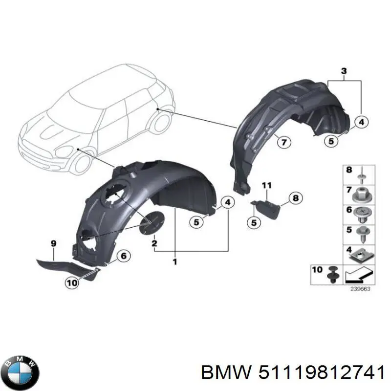  51119812741 BMW