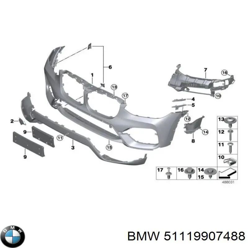  51119907488 BMW