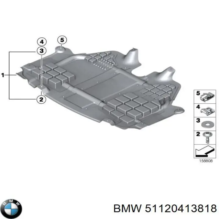  BMW 51120413818 ціна, від 253.32 USD