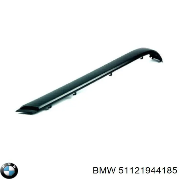 Молдинг заднього бампера, лівий BMW 51121944185 ціна, від 6.33 USD