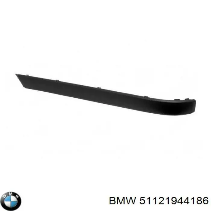 Молдинг заднього бампера, правий BMW 51121944186 ціна, від 6.33 USD