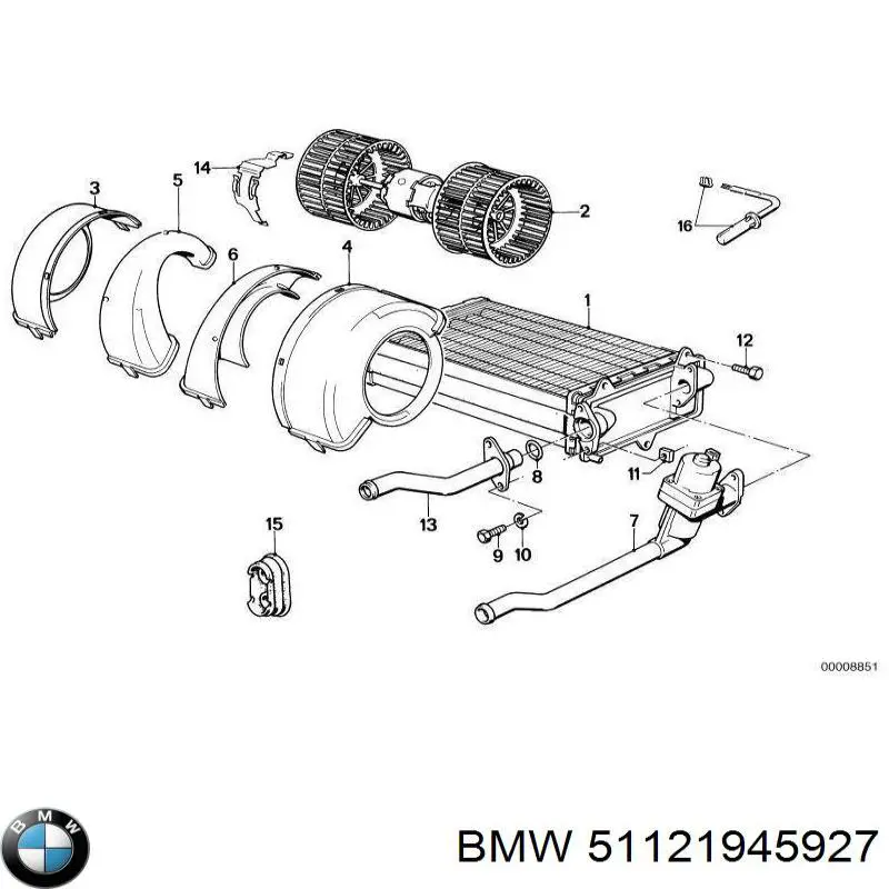  BMW 51121945927 ціна, від 45.39 USD