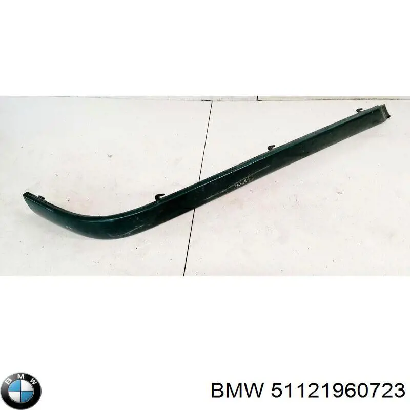 Накладка бампера заднього, ліва BMW 51121960723 ціна, від 11.07 USD