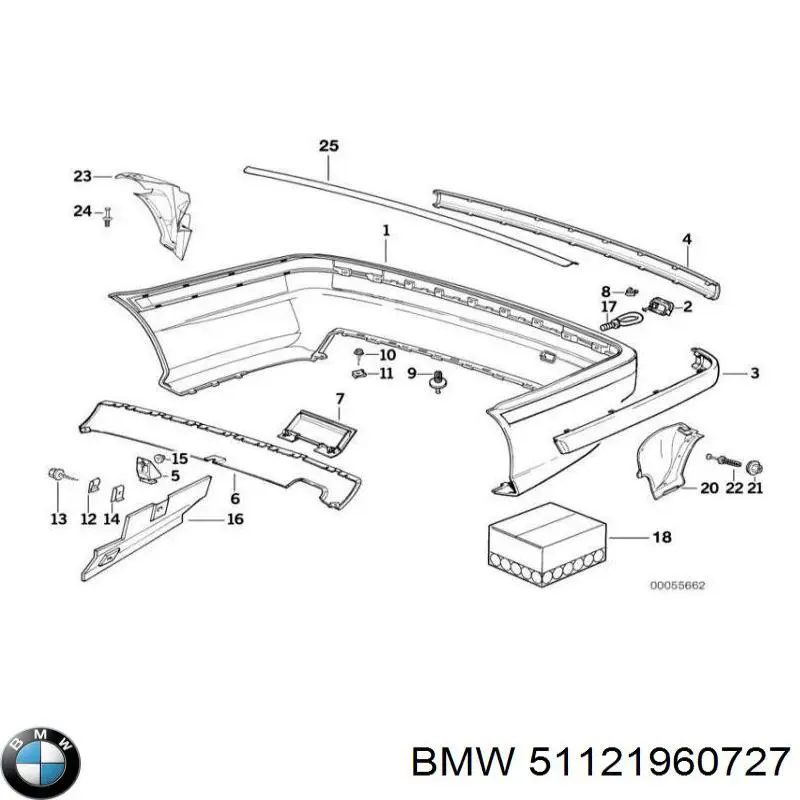 51121960727 BMW 