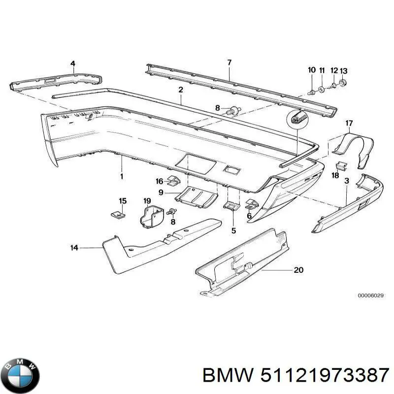  BMW 51121973387 ціна, від 31.29 USD