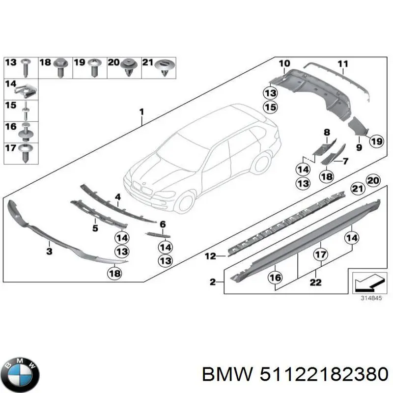 51122182380 BMW 