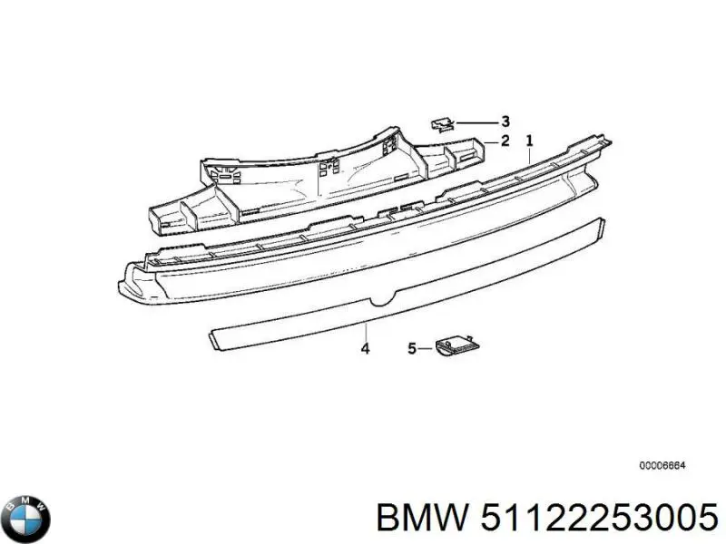 Купити 51122253005 BMW 