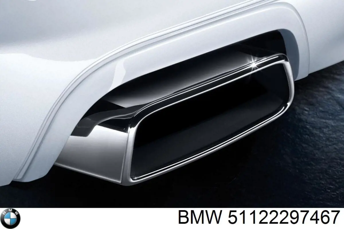 51122297467 BMW Решітка заднього бампера